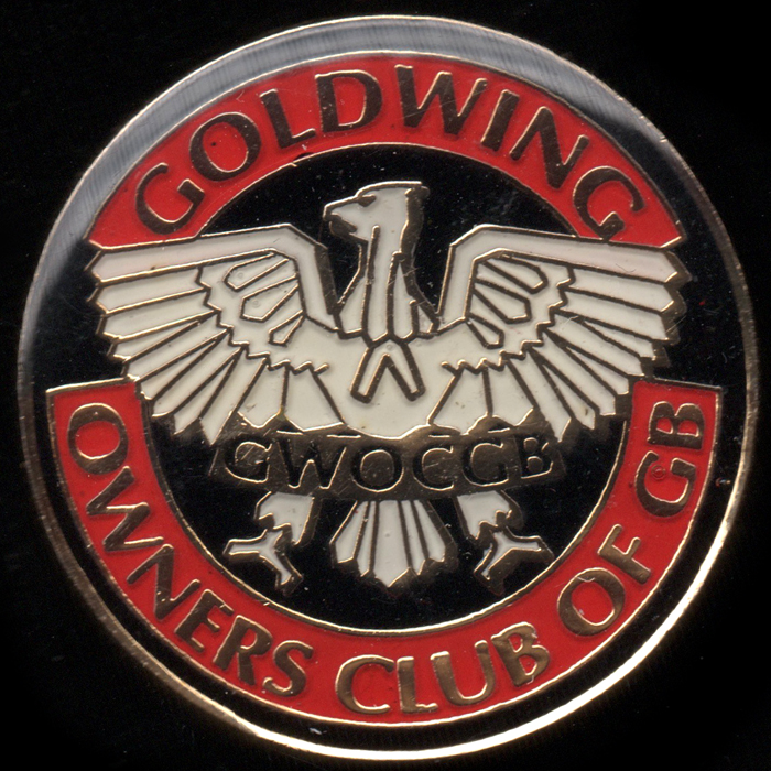 Goldwing Owners Club of Great Britain pin badge