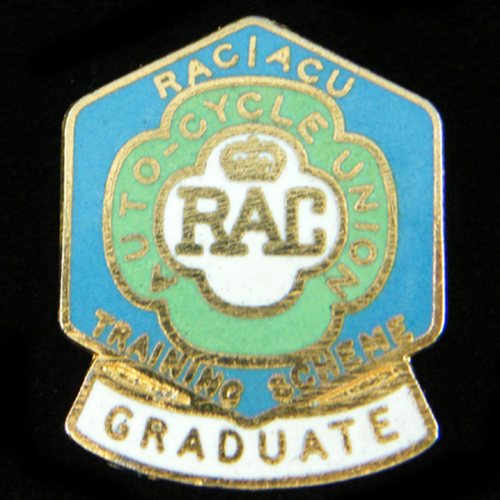 Auto Cycle Union Lapel Badge