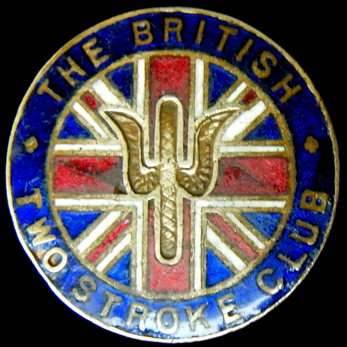 British Two-Stroke Club pin badge