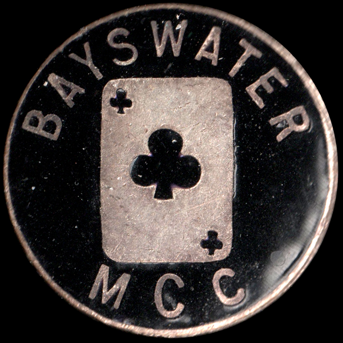 Bayswater Motor Cycle Club lapel Badge