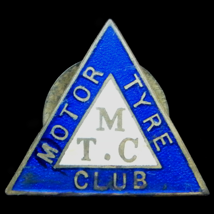 Motor Tyre Club lapel badge