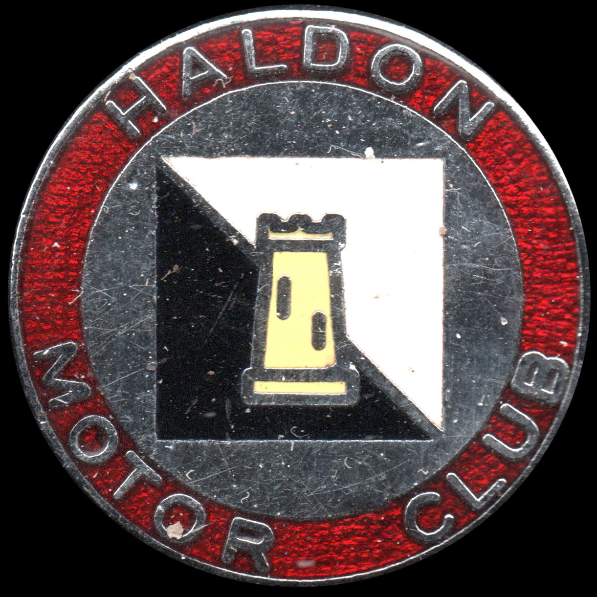 Haldon Motor Club pin badge
