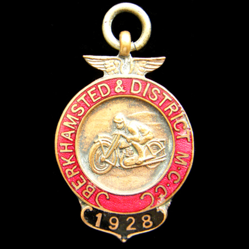 Berkhamstead & District M C C Medallion
