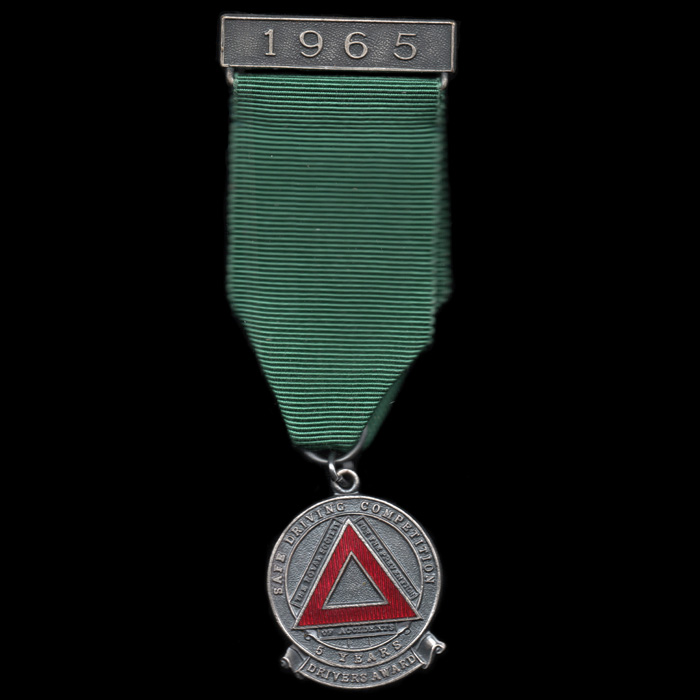 Royal Society for the Prevention of Accidents Medallion