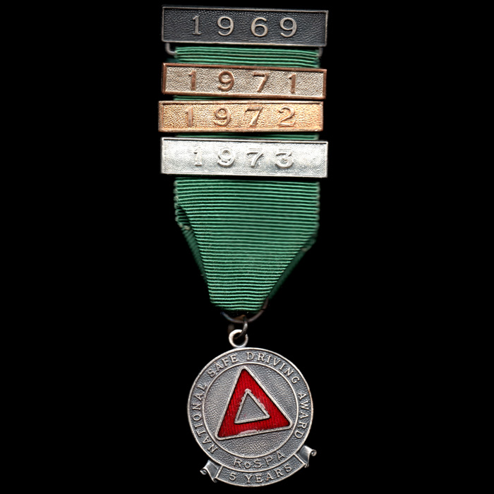 Royal Society for the Prevention of Accidents Medallion