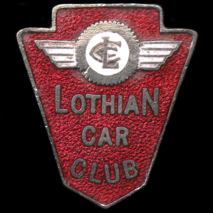Lothian Car Club pin badge