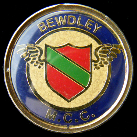 Bewdley Motor Cycle Club lapel Badge