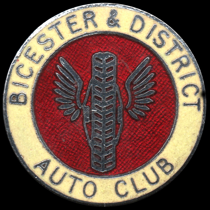 Bicester & District Auto Club pin badge