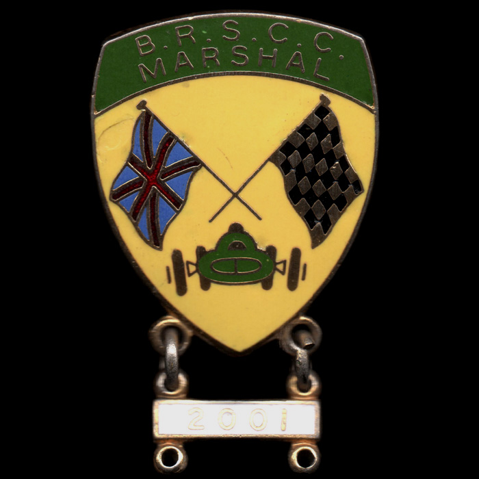 British Racing and Sports Car Club pin badge 