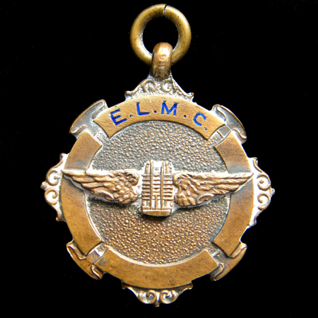 E.L.M.C  (East London Motor Club) Medallion
