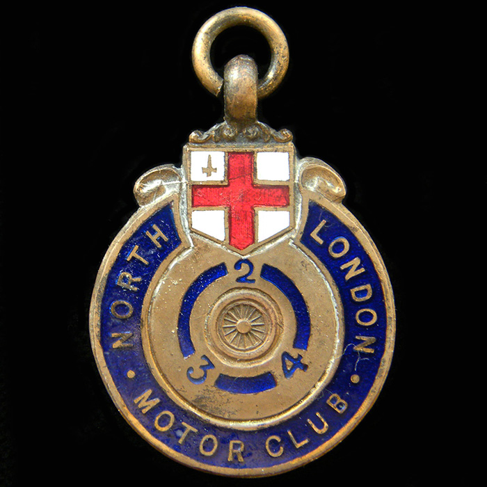 North London Motor Club Medallion