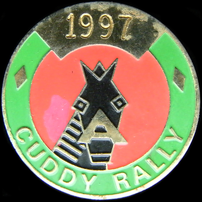 Ariel Owners Motorcycle Club pin badge