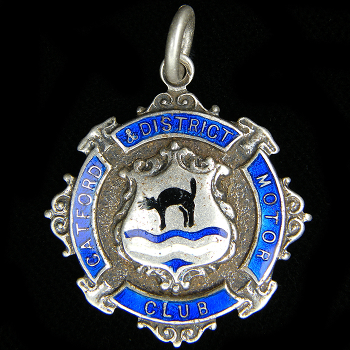 Catford & District Motor Club medallion