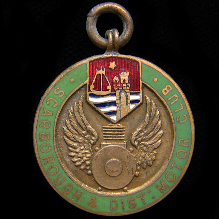 Scarborough & District Motor Club Medallon