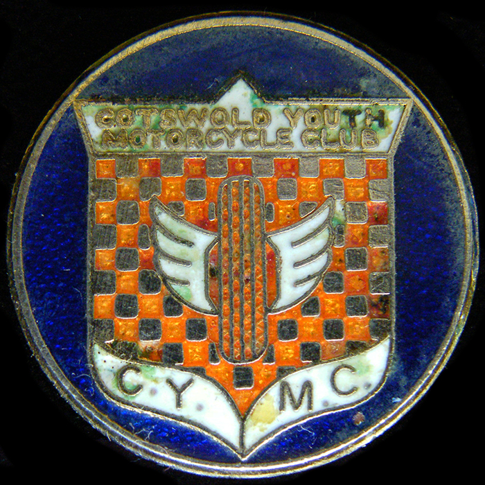 Cotswolds Youth Motorcycle Club badge