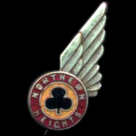 Northern Heights (Islington) pin badge