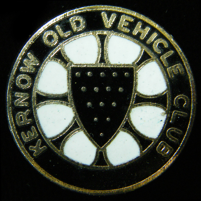 Kernow Old Vehicle Club pin badge