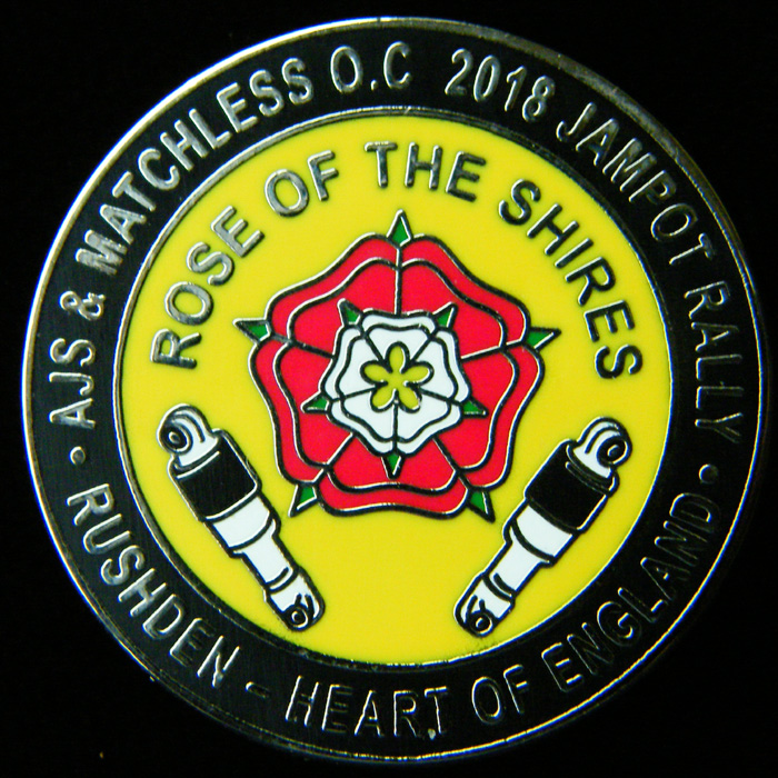AJS Matchless AJS Matchless 2018 Jampot Rally pin badge