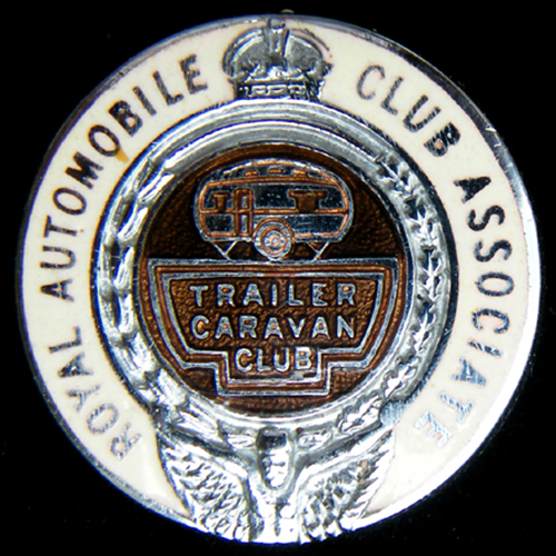 Trailer Caravan Club Lapel Badge
