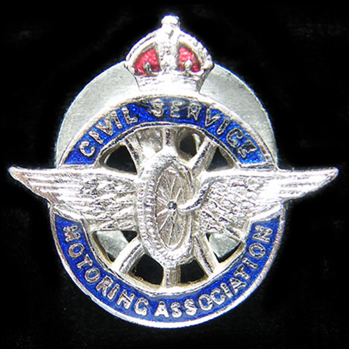 Civil Service Motoring Association Lapel Badge