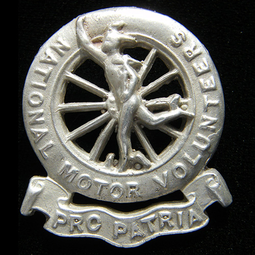 National Motor Volunteers Lapel Badge