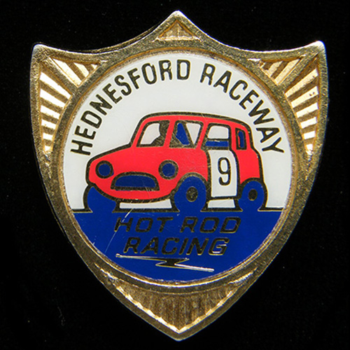 Hednesford Raceway Lapel Badge