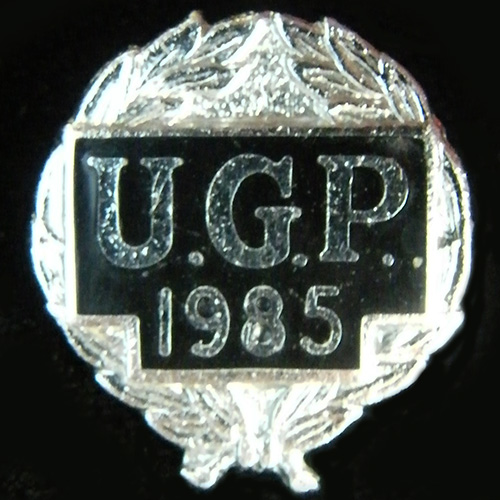 Ulster Grand Prix Lapel Badge