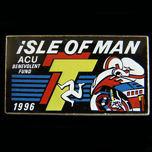 Isle of Man TT lapel badge