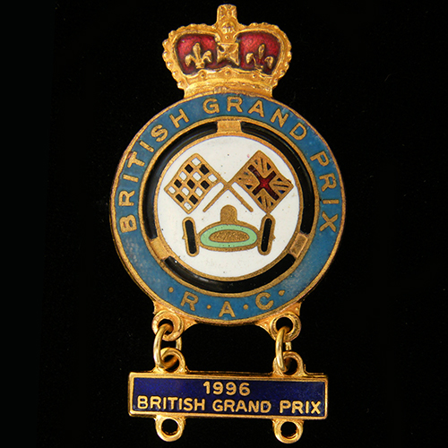 British Grand Prix (Car) lapel badge