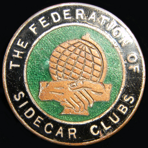 Federation of Sidecar Clubs Lapel Badge