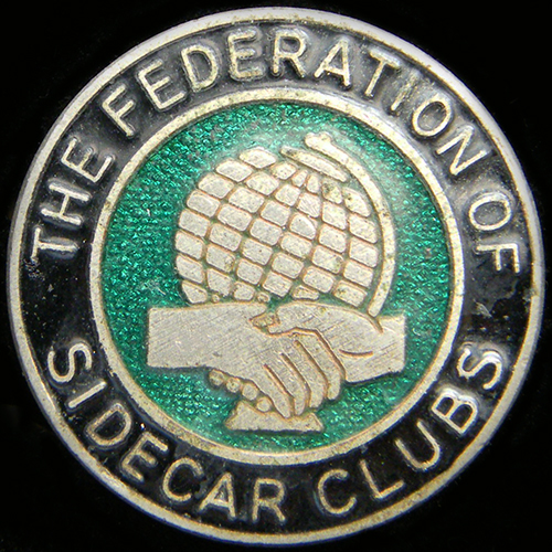 Federation of Sidecar Clubs Lapel Badge