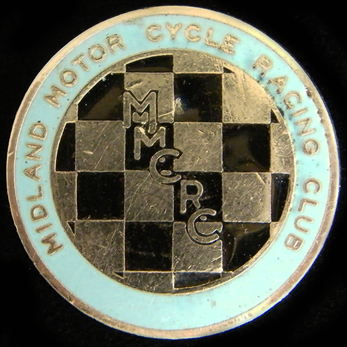 Midland Motor Cycle Racing Club Lapel Badge