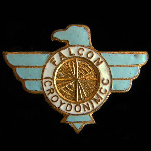 Falcon (Croydon) Motor Cycle Club Lapel Badge