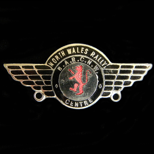 North Wales Rally Lapel Badge