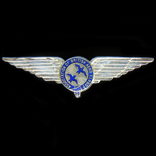 Association of British Aero Clubs lapel badge
