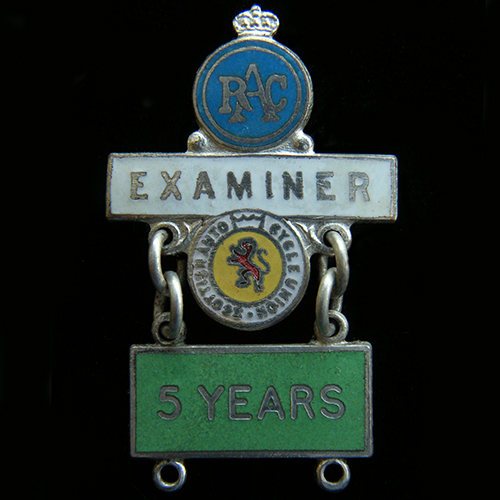 ScottishAuto Cycle Union / Royal Automobile Club Lapel Badge