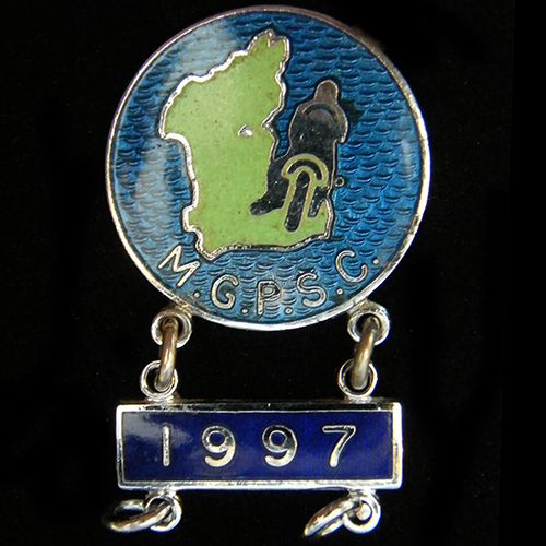 Manx Grand Prix Lapel Badge
