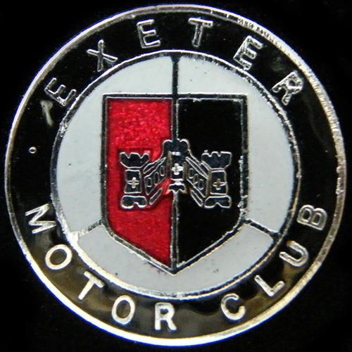 Exeter Motor Club lapel badge