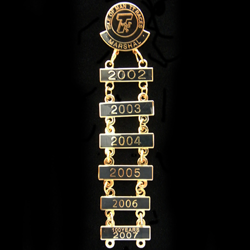 Isle of Man TT Races lapel badge