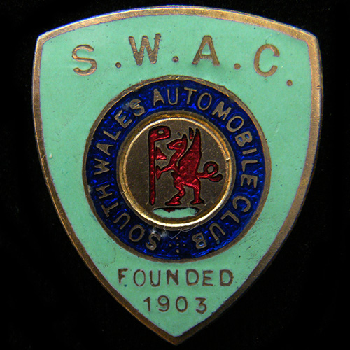 South Wales Automobile Club Badge