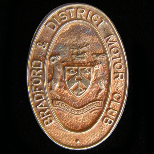 Bradford & District Motor Club pin Badge