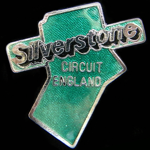 Silverstone Circuit pin badge