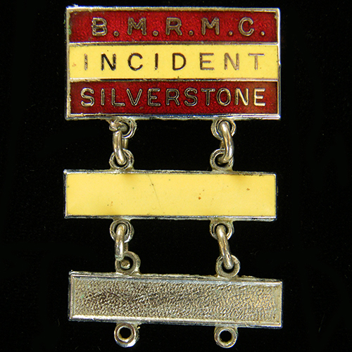 British Motor Racing Marshals Club lapel badge