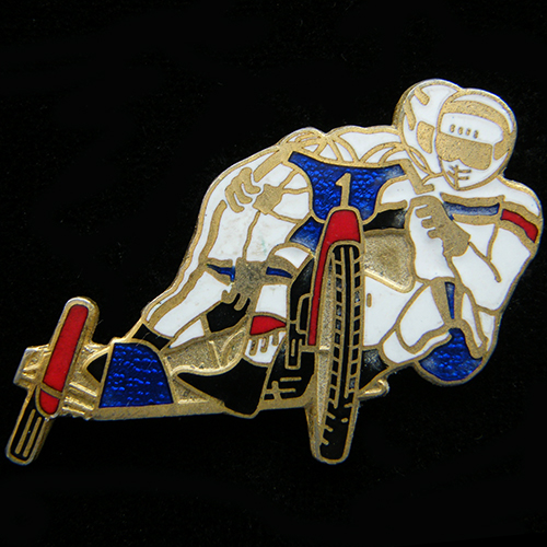 Grass Track Sidecar pin badge