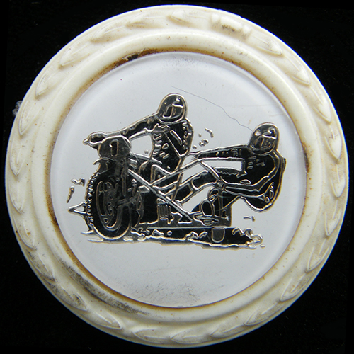 Grass Track Sidecar pin badge