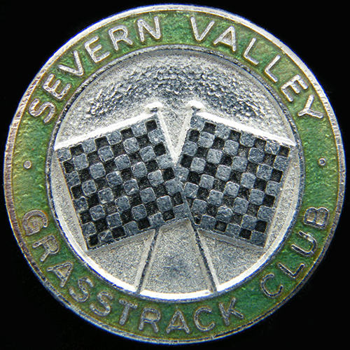 Grasstrack Club pin badge