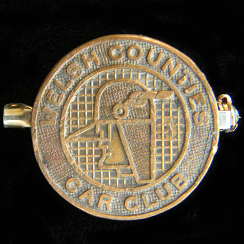 Welsh Counties Car Club Lapel Badge