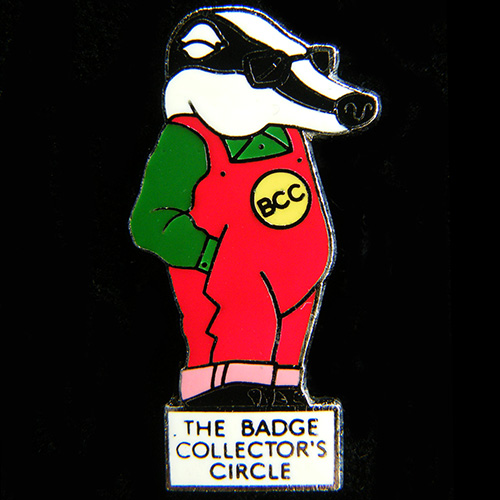 Badge Collectors Circle Pin Badge