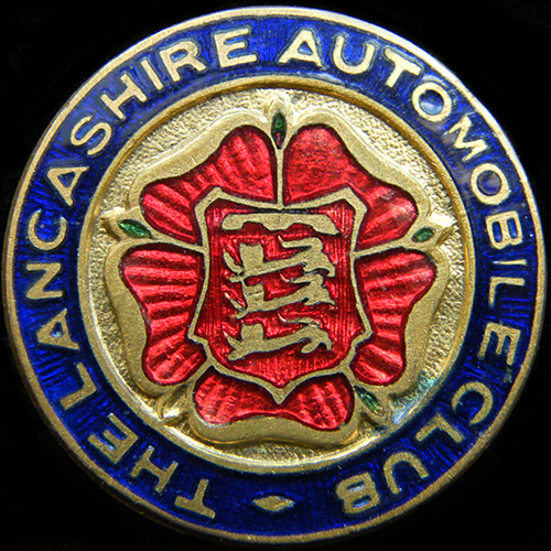 Lancashire Automobile Club Lapel Badge