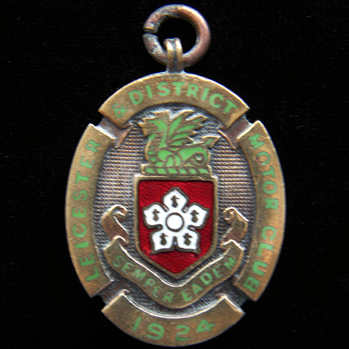 Leicester & District Motor Club  Medallion